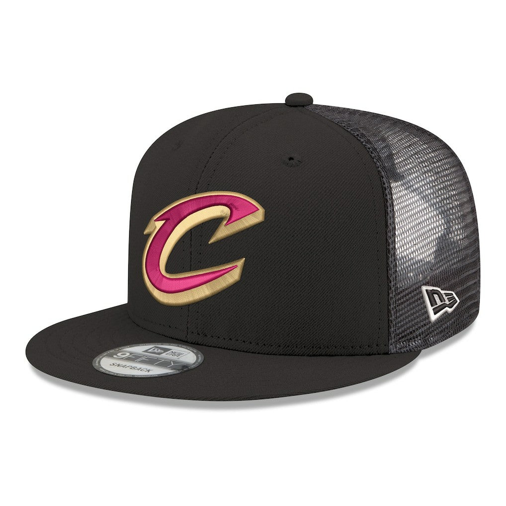 Cleveland Cavaliers Core Logo Meshback 9FIFTY Snapback Hat sale Discount