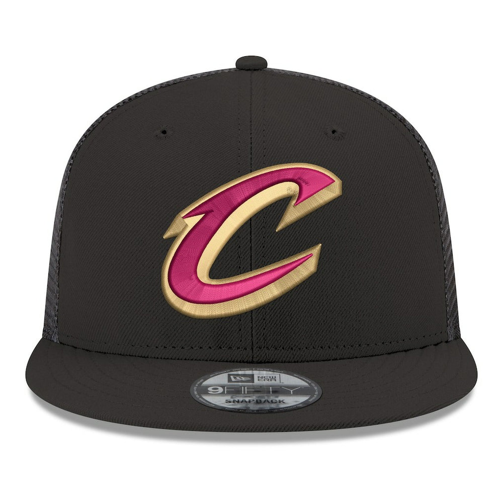 Cleveland Cavaliers Core Logo Meshback 9FIFTY Snapback Hat sale Discount