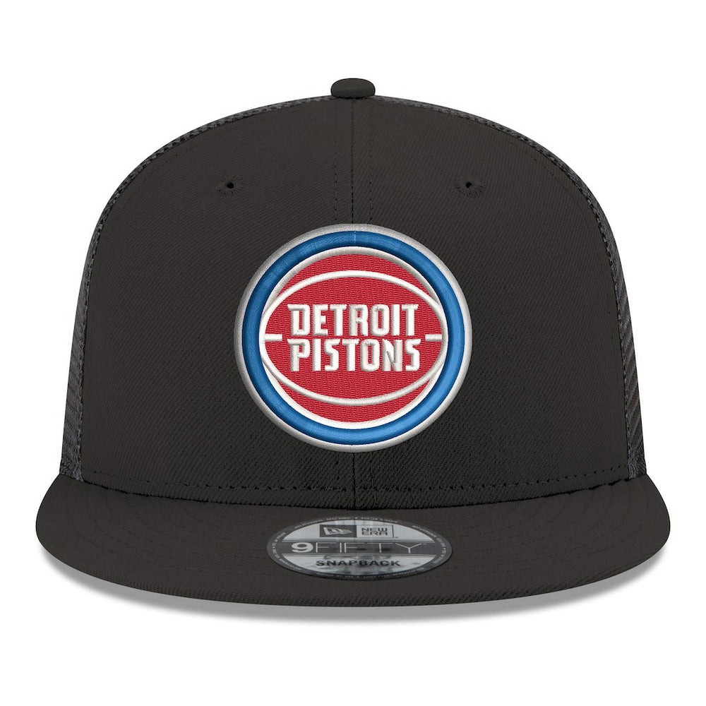 Detroit Pistons Core Logo Meshback 9FIFTY Snapback Hat sale Discount