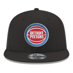 Detroit Pistons Core Logo Meshback 9FIFTY Snapback Hat sale Discount