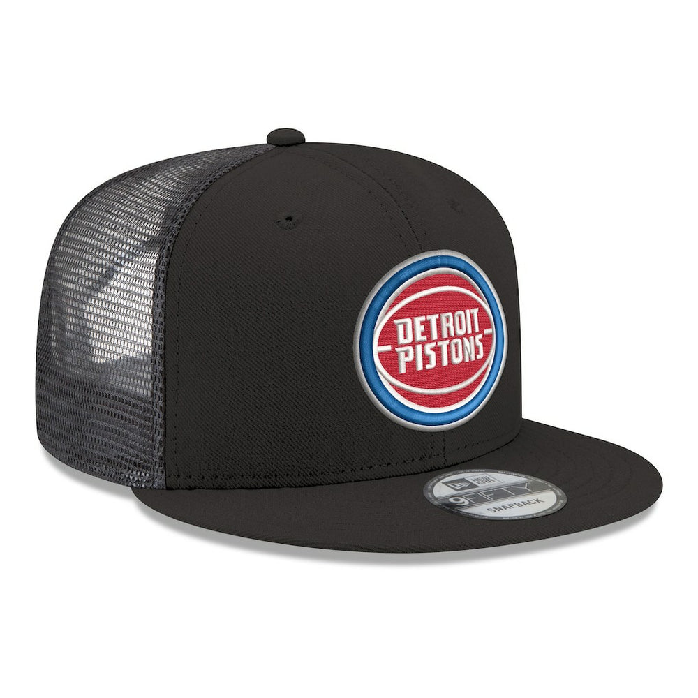Detroit Pistons Core Logo Meshback 9FIFTY Snapback Hat sale Discount