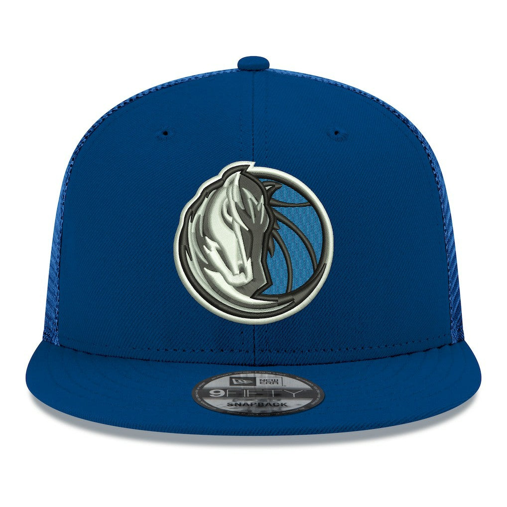 Dallas Mavericks Core Logo Meshback 9FIFTY Snapback Hat sale Discount