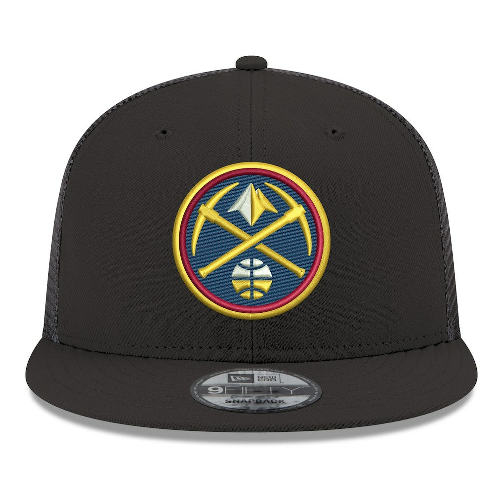 Denver Nuggets Core Logo Meshback 9FIFTY Snapback Hat sale Discount