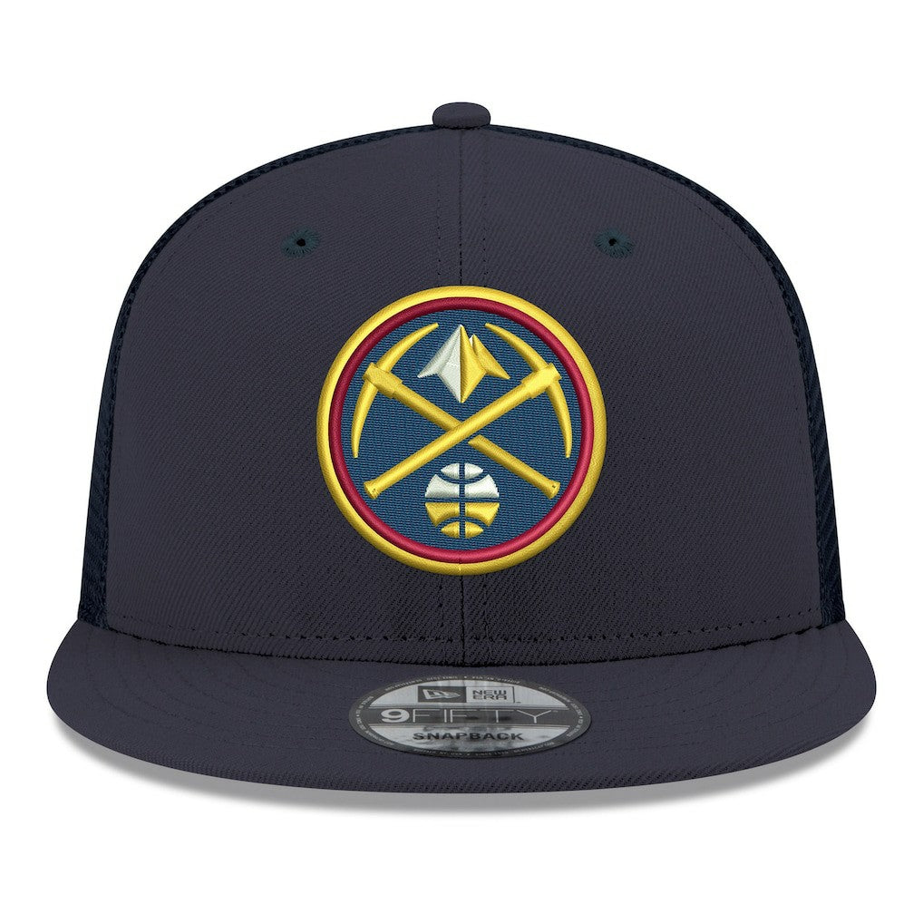 Denver Nuggets Core Logo Meshback 9FIFTY Snapback Hat sale Discount