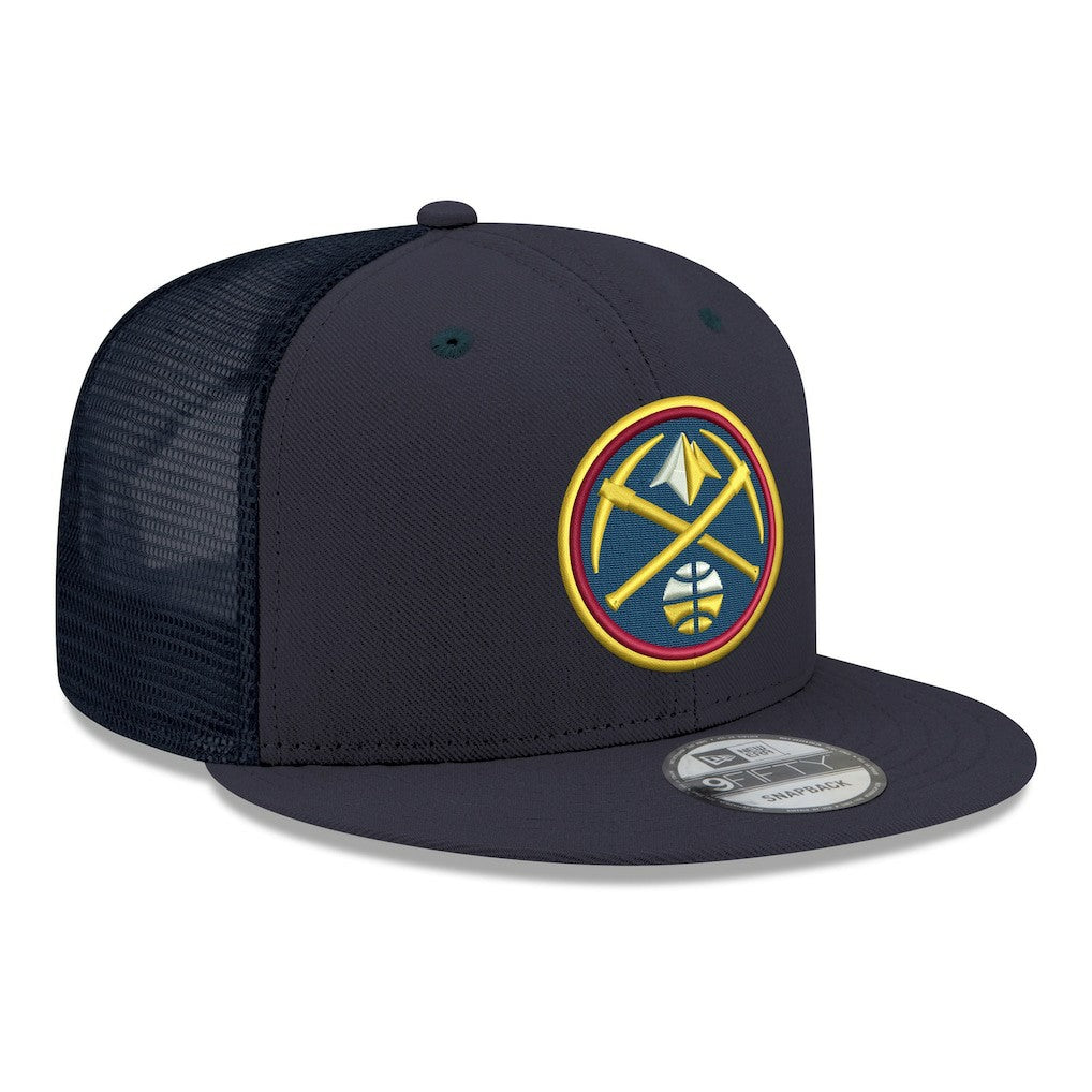 Denver Nuggets Core Logo Meshback 9FIFTY Snapback Hat sale Discount
