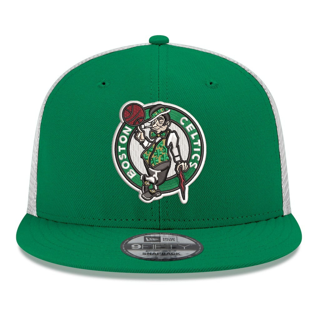 Boston Celtics Core Logo Meshback 9FIFTY Snapback Hat On Sale