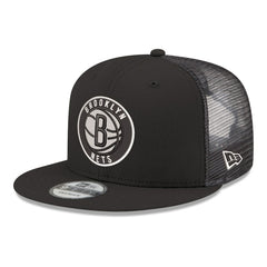 Brooklyn Nets Core Logo Meshback 9FIFTY Snapback Hat On Sale