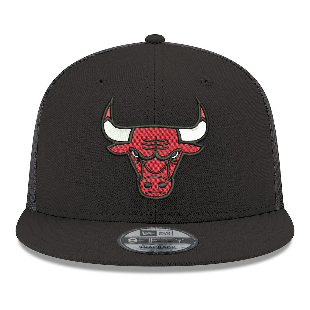 Chicago Bulls Core Logo Meshback 9FIFTY Snapback Hat On Sale