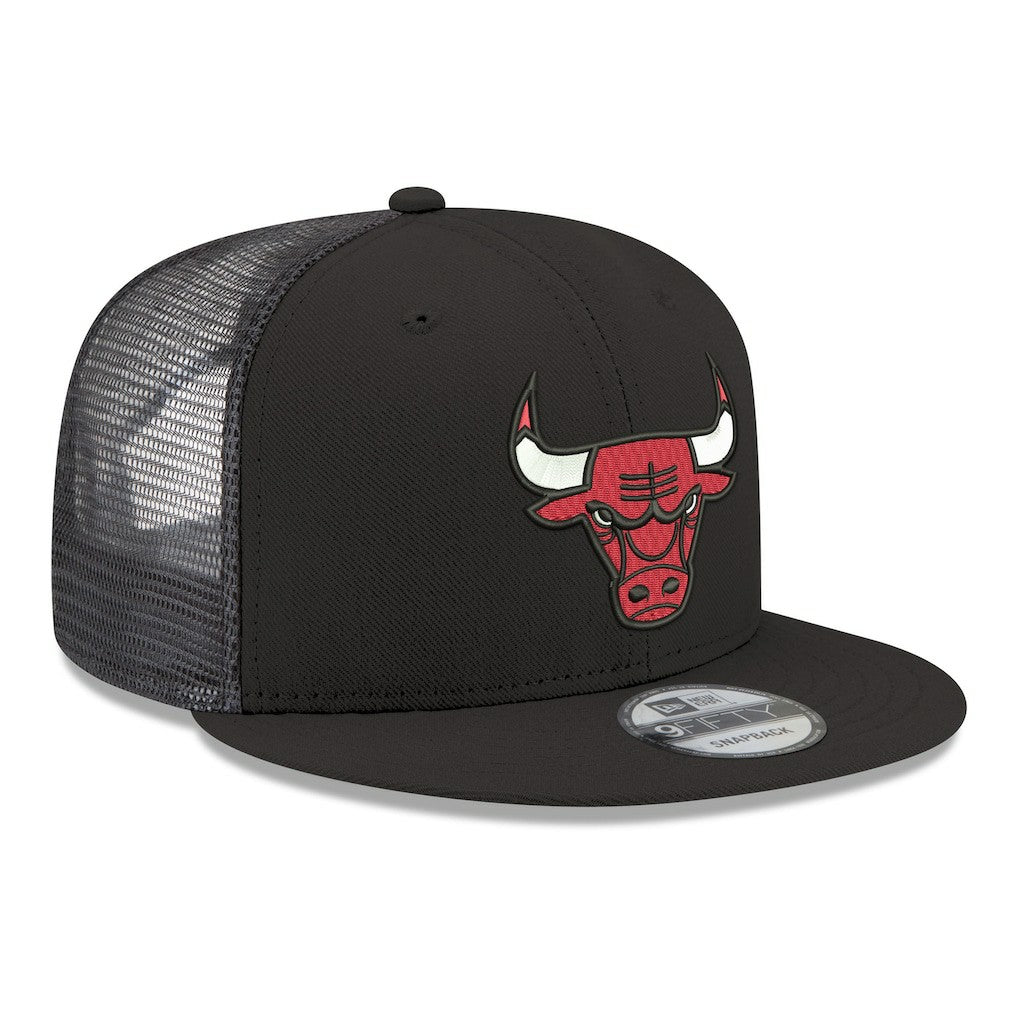 Chicago Bulls Core Logo Meshback 9FIFTY Snapback Hat On Sale