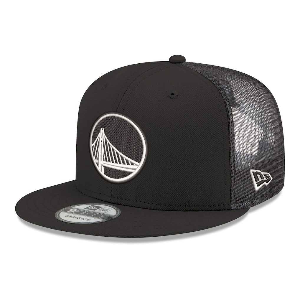 Golden State Warriors Core Logo Meshback 9FIFTY Snapback Hat sale New