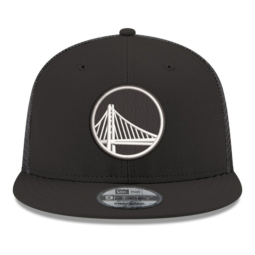 Golden State Warriors Core Logo Meshback 9FIFTY Snapback Hat sale New