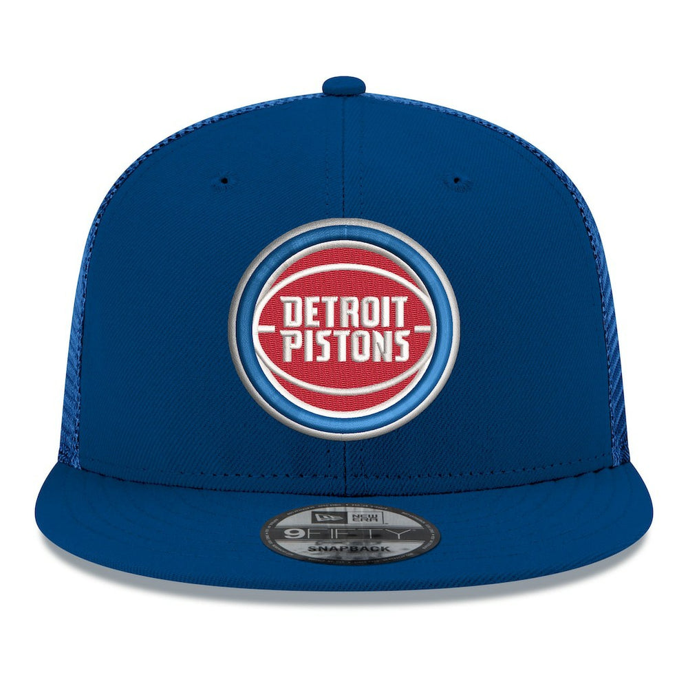 Detroit Pistons Core Logo Meshback 9FIFTY Snapback Hat sale For Sale