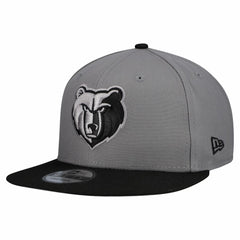 Memphis Grizzlies Core Logo Storm Gray Two-Tone 9FIFTY Snapback Hat For Sale