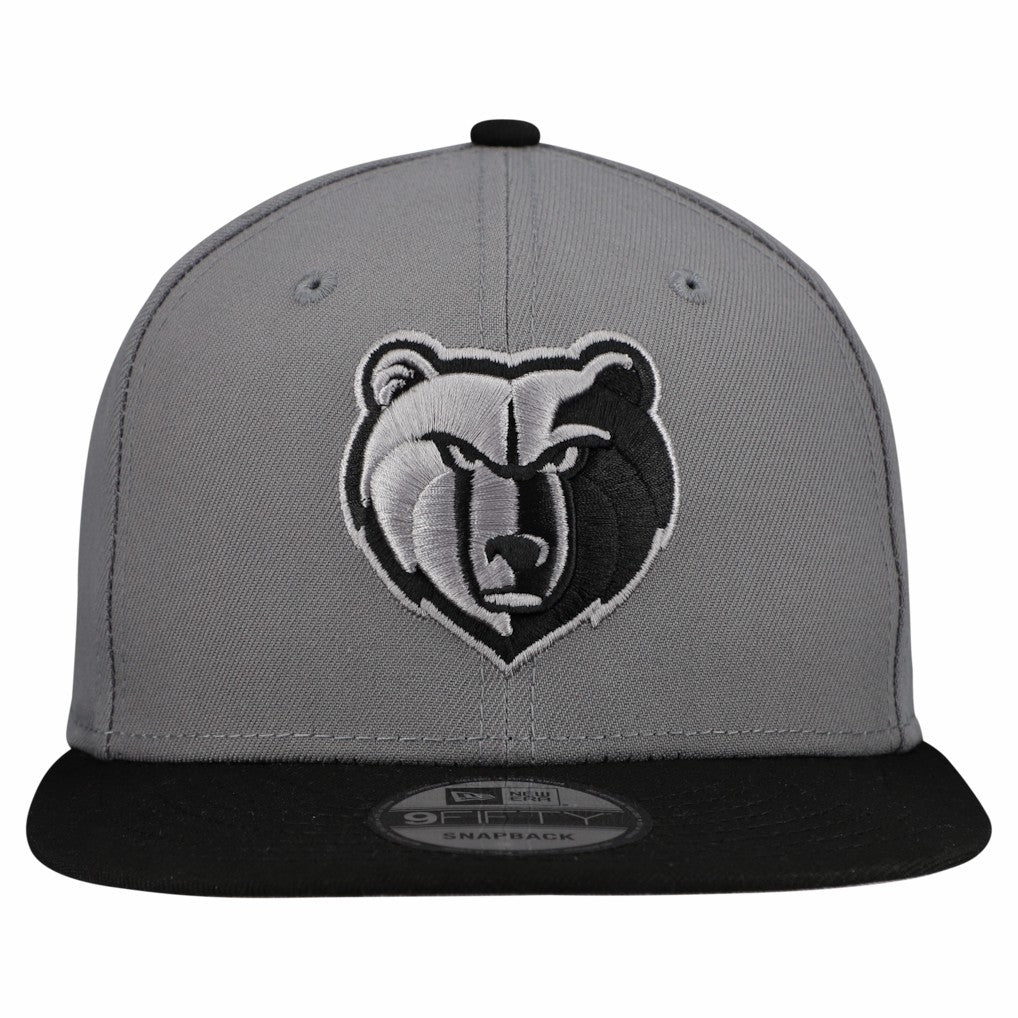 Memphis Grizzlies Core Logo Storm Gray Two-Tone 9FIFTY Snapback Hat For Sale