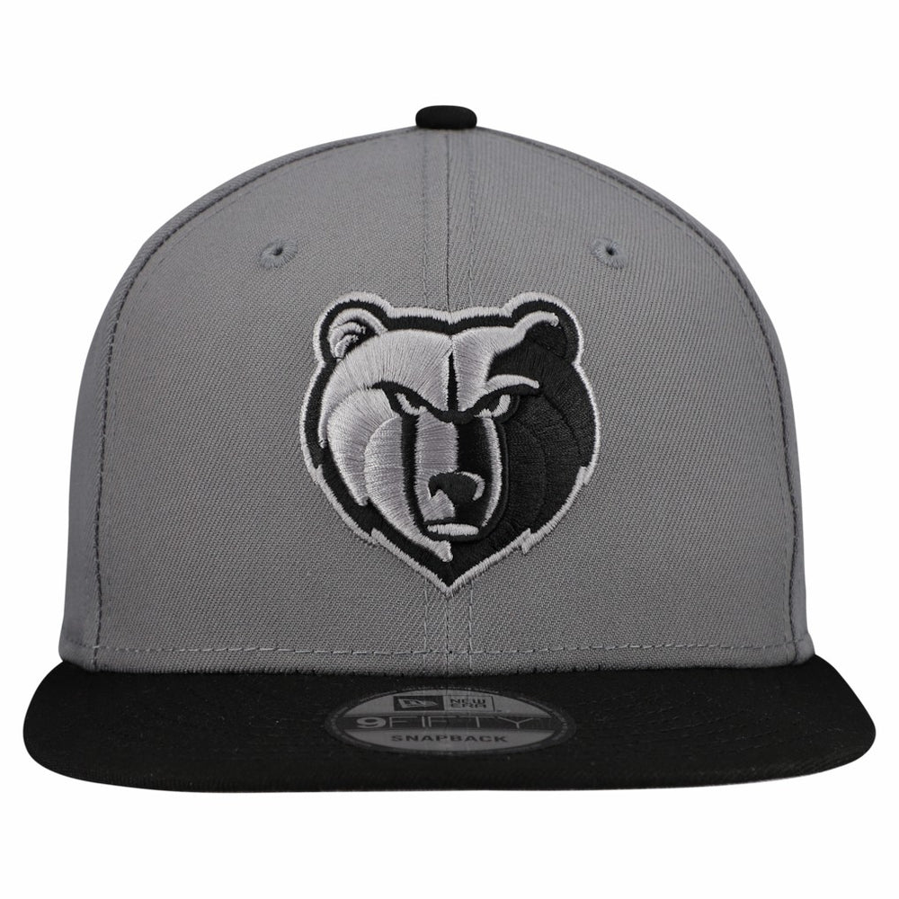 Memphis Grizzlies Core Logo Storm Gray Two-Tone 9FIFTY Snapback Hat For Sale