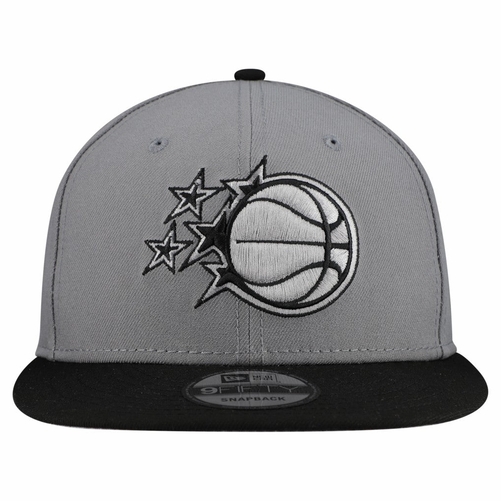 Orlando Magic Core Logo Storm Gray Two-Tone 9FIFTY Snapback Hat New