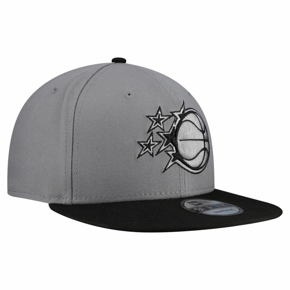 Orlando Magic Core Logo Storm Gray Two-Tone 9FIFTY Snapback Hat New