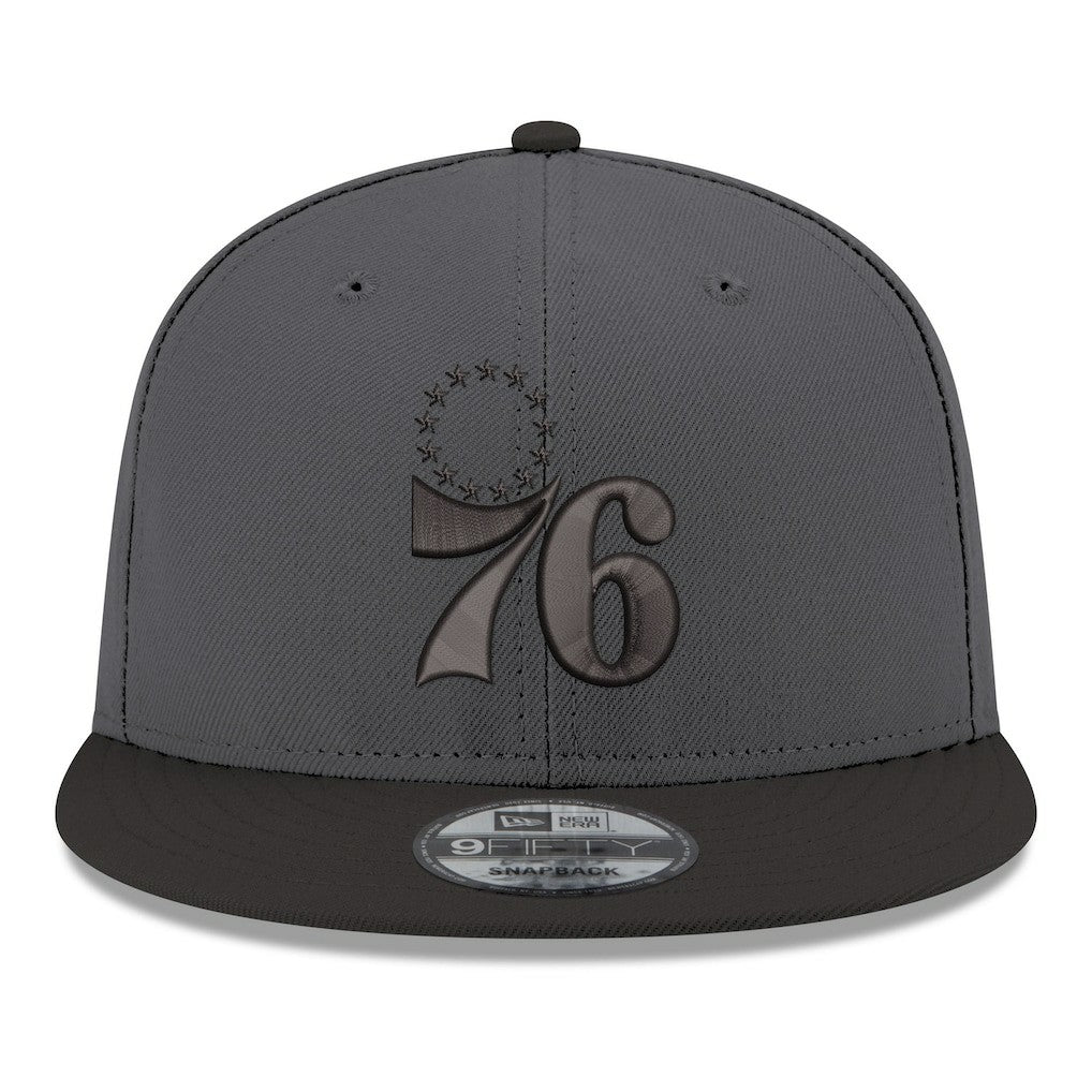 Philadelphia 76ers Logo 2-Tone 9FIFTY Snapback Hat Discount