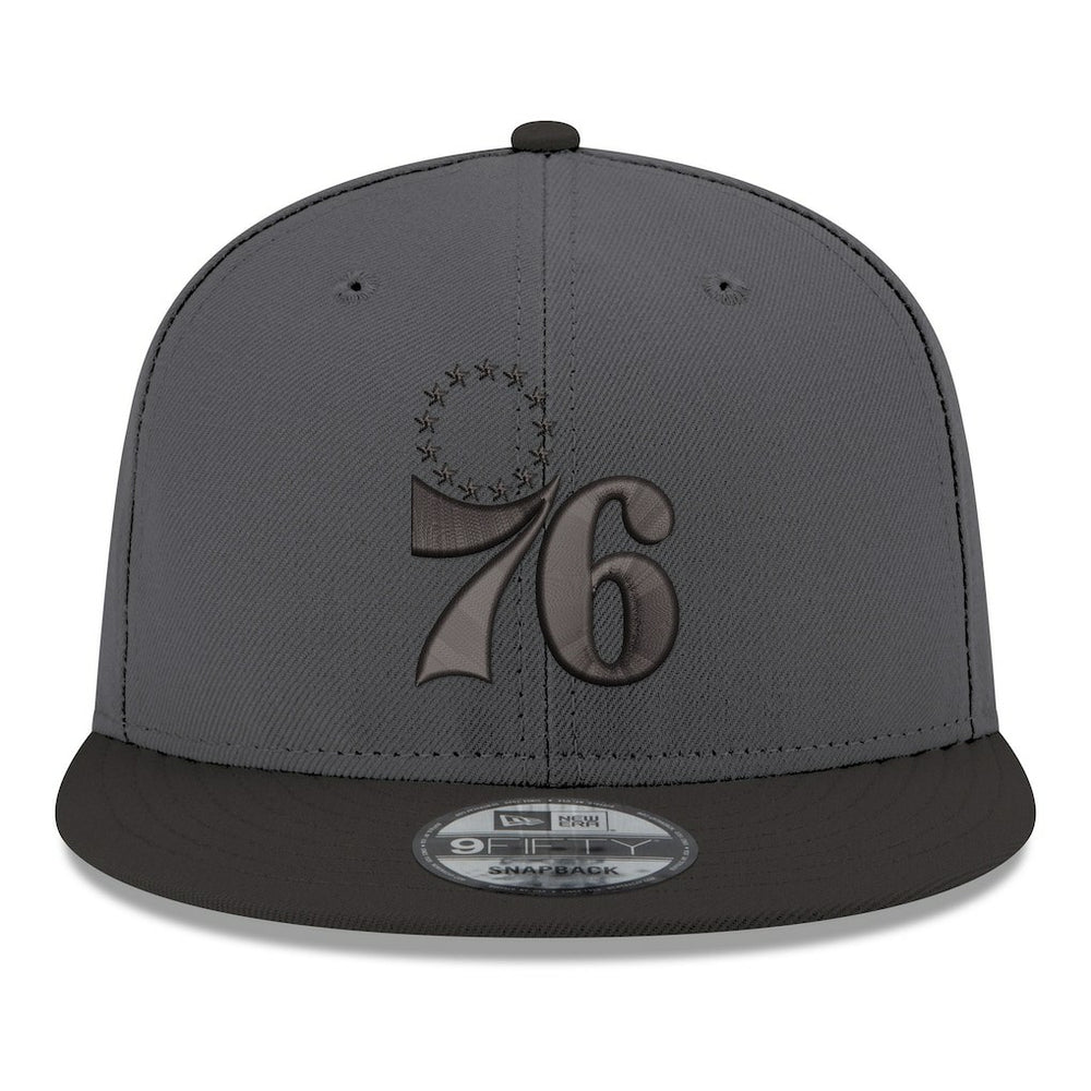 Philadelphia 76ers Logo 2-Tone 9FIFTY Snapback Hat Discount