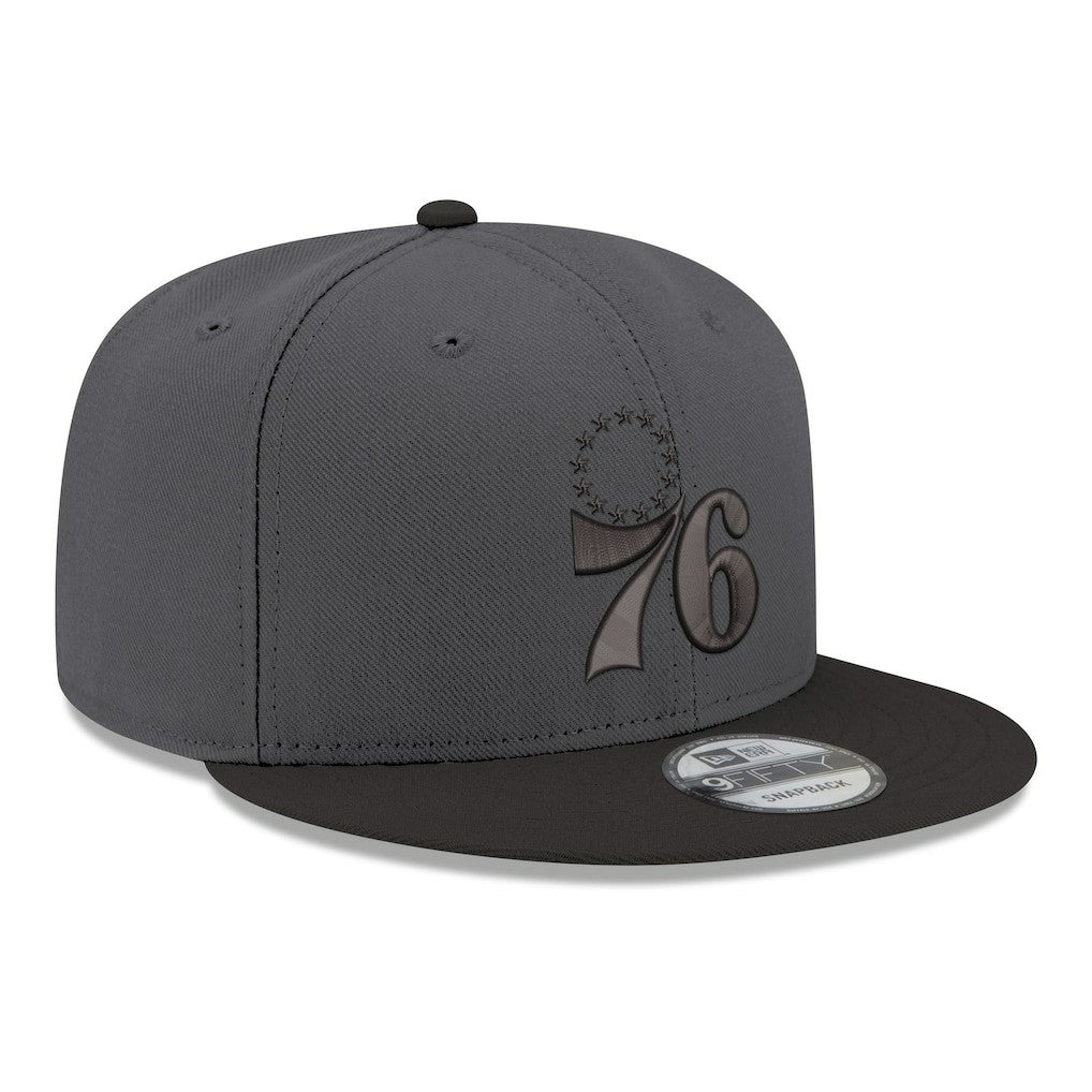 Philadelphia 76ers Logo 2-Tone 9FIFTY Snapback Hat Discount