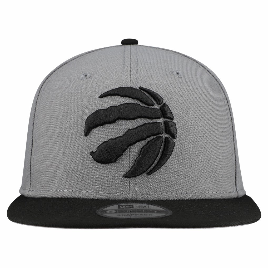 Toronto Raptors Core Logo Storm Gray Two-Tone 9FIFTY Snapback Hat Discount