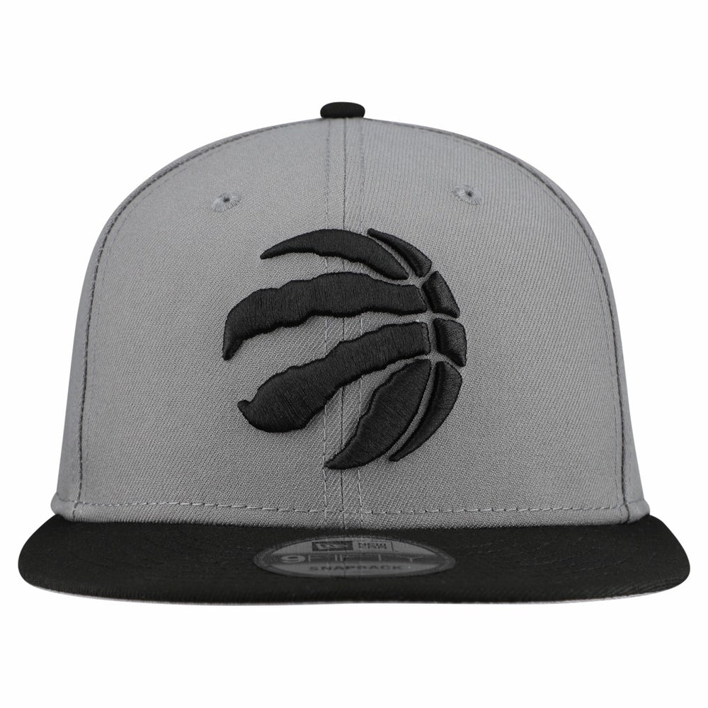 Toronto Raptors Core Logo Storm Gray Two-Tone 9FIFTY Snapback Hat Discount