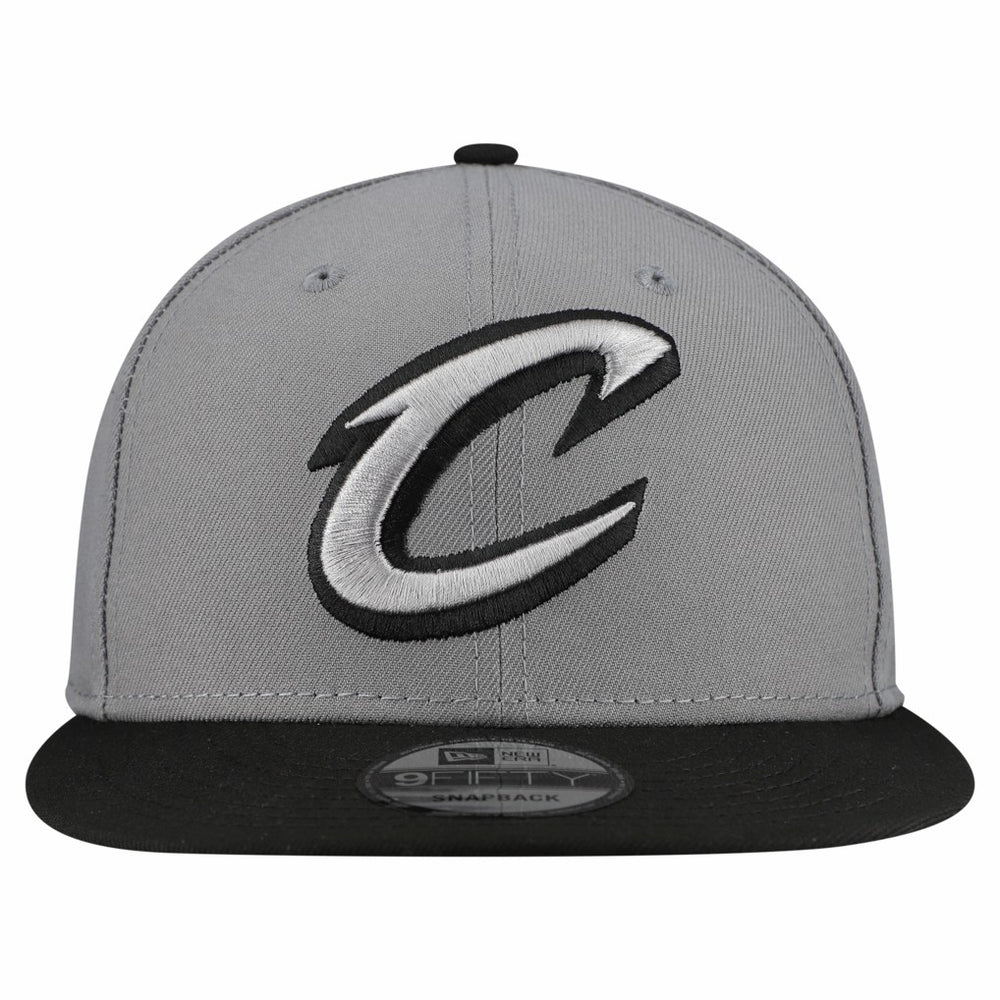 Cleveland Cavaliers Core Logo Storm Gray Two-Tone 9FIFTY Snapback Hat sale Online