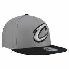Cleveland Cavaliers Core Logo Storm Gray Two-Tone 9FIFTY Snapback Hat sale Online