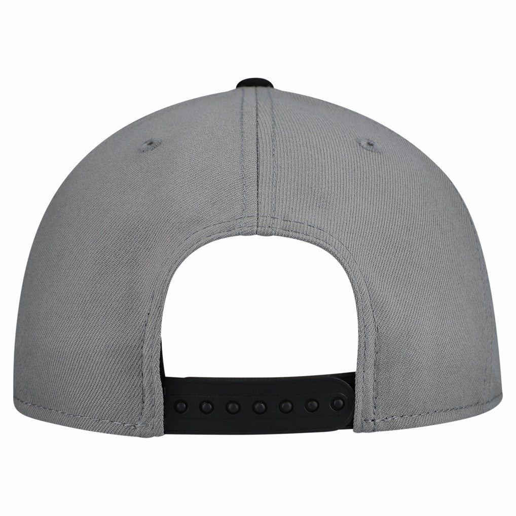 Chicago Bulls Core Logo Storm Gray Two-Tone 9FIFTY Snapback Hat On Sale