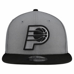 Indiana Pacers Core Logo Storm Gray Two-Tone 9FIFTY Snapback Hat Discount