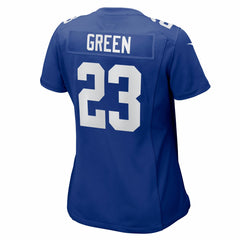 New York Giants Nike Art Green  Women's Team Game Jersey