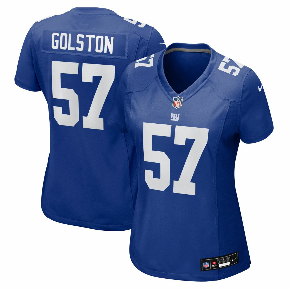 New York Giants Nike Chauncey Golston  Women's Team Game Jersey