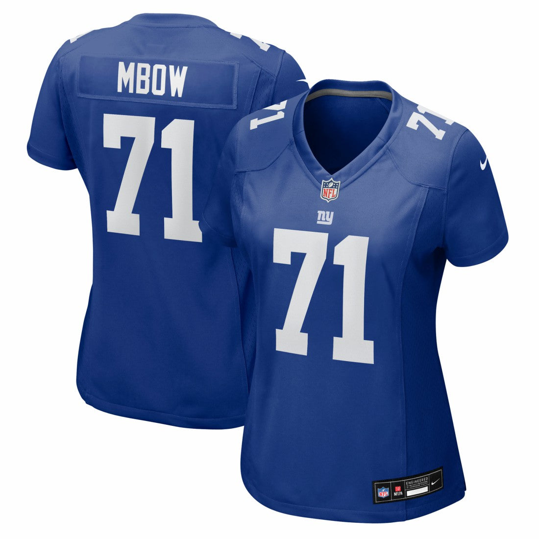 New York Giants Nike Marcus Mbow  Women's Team Game Jersey