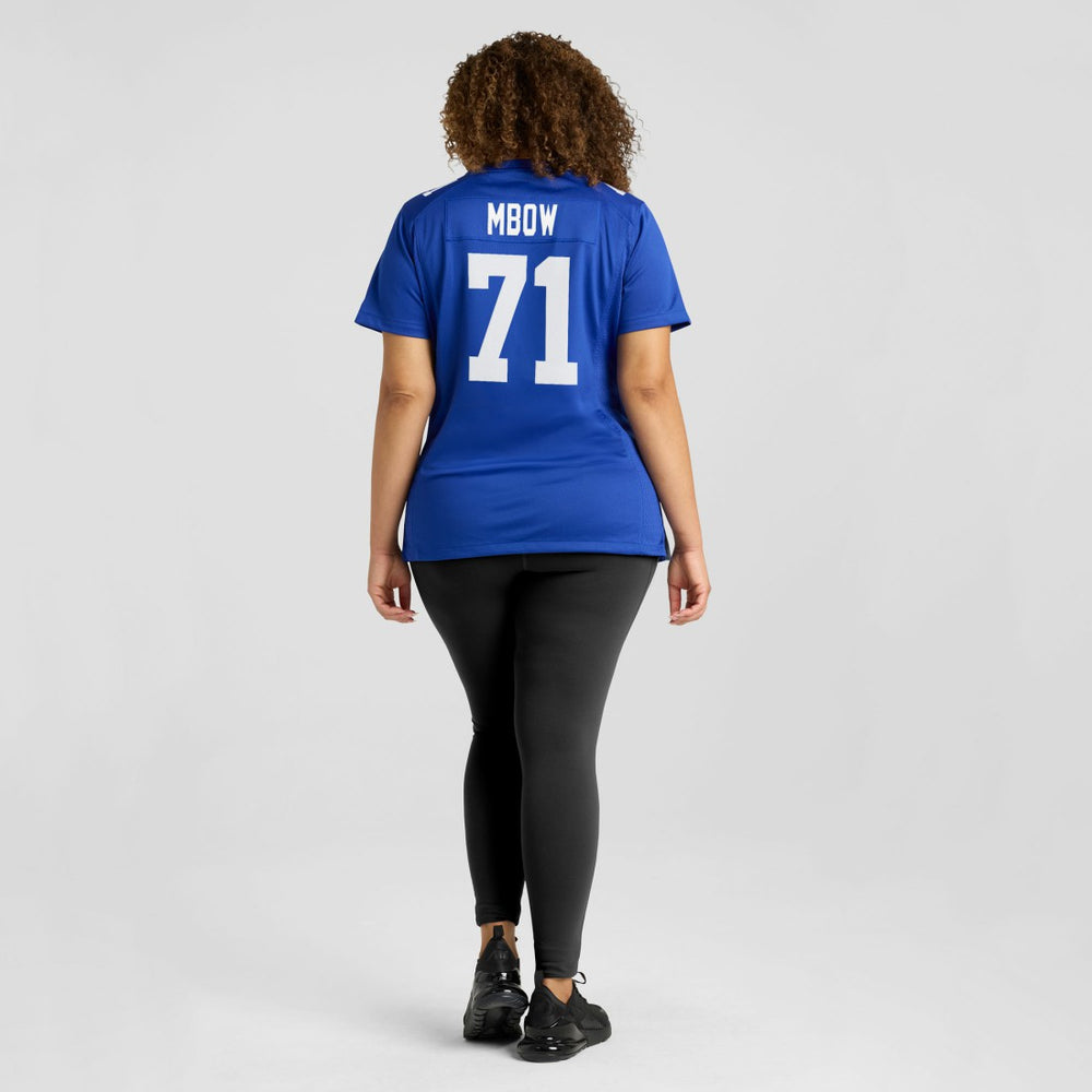 New York Giants Nike Marcus Mbow  Women's Team Game Jersey