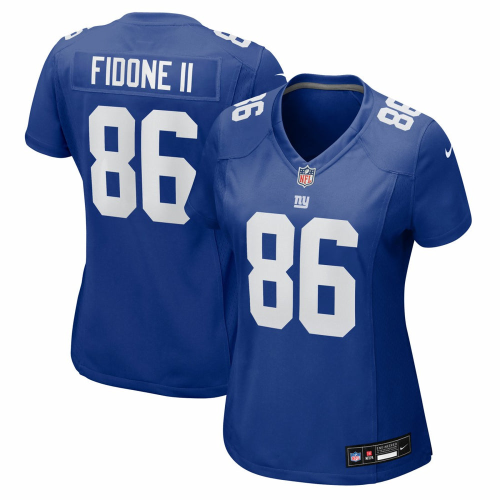 New York Giants Nike Thomas Fidone II  Women's Team Game Jersey