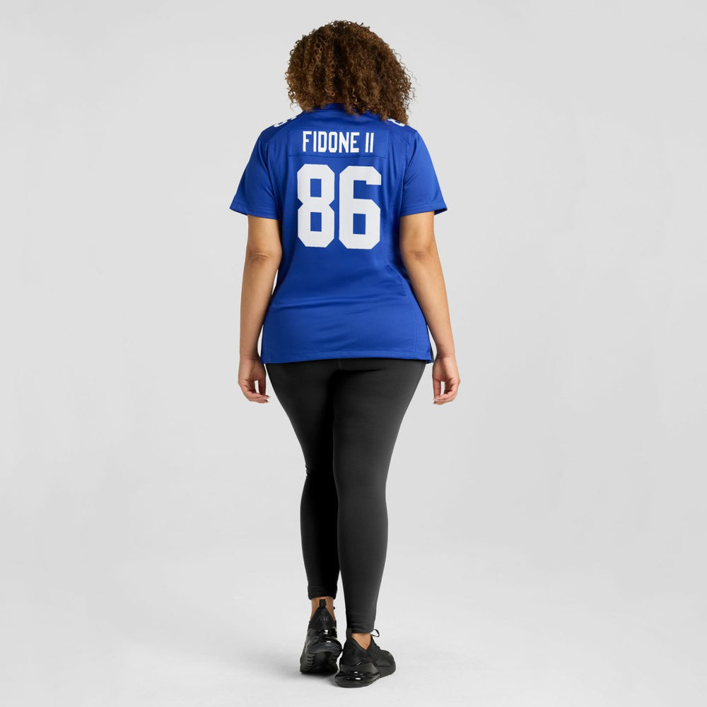 New York Giants Nike Thomas Fidone II  Women's Team Game Jersey