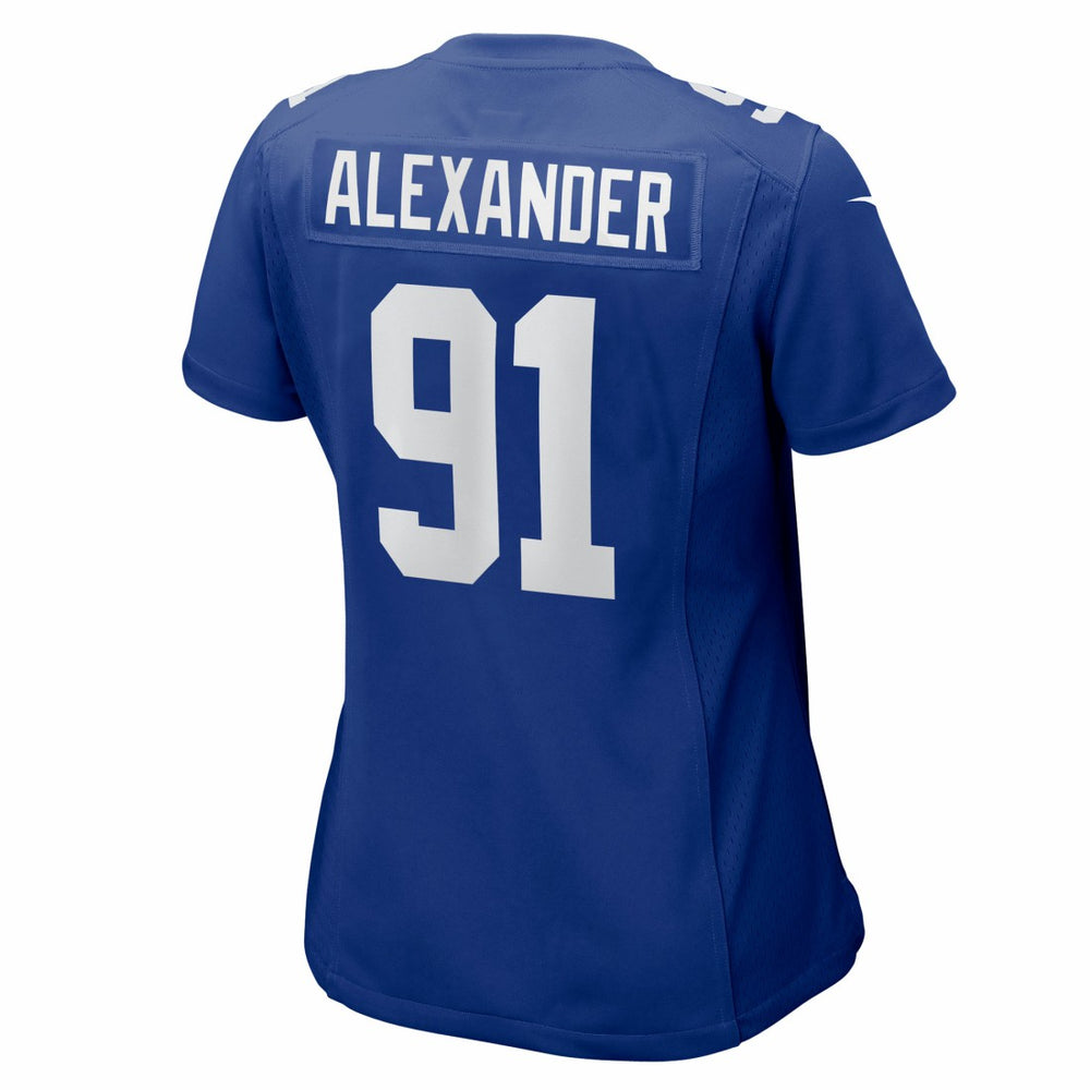 New York Giants Nike Darius Alexander  Women's Team Game Jersey