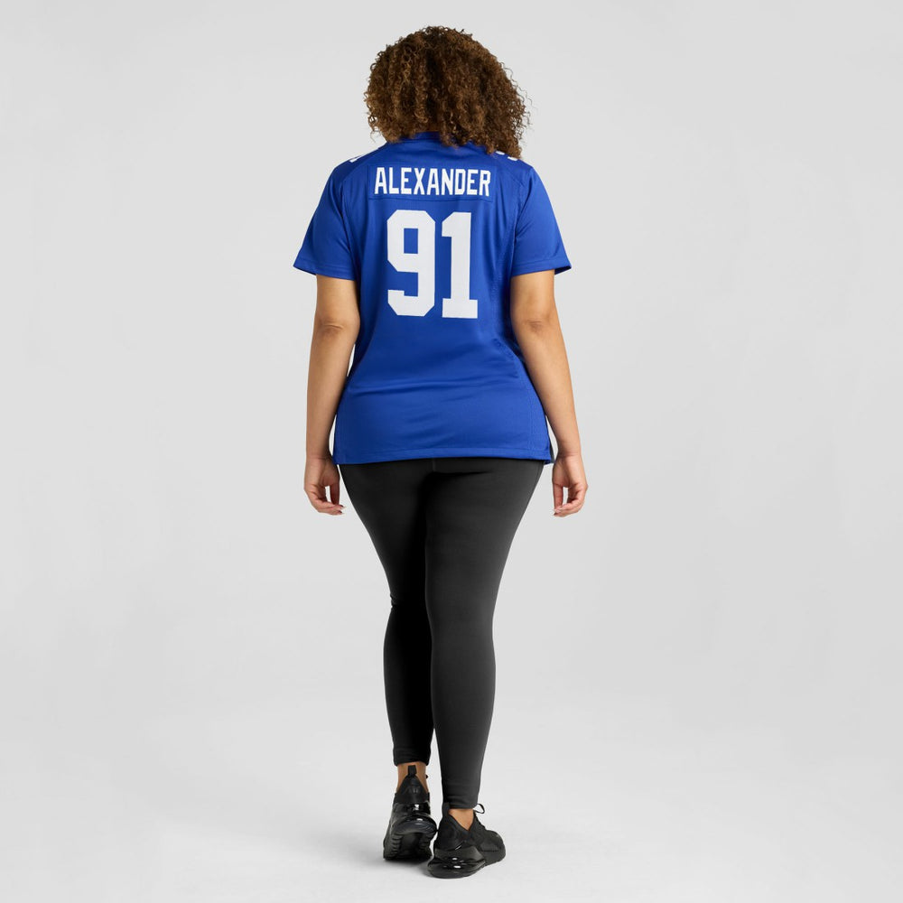 New York Giants Nike Darius Alexander  Women's Team Game Jersey