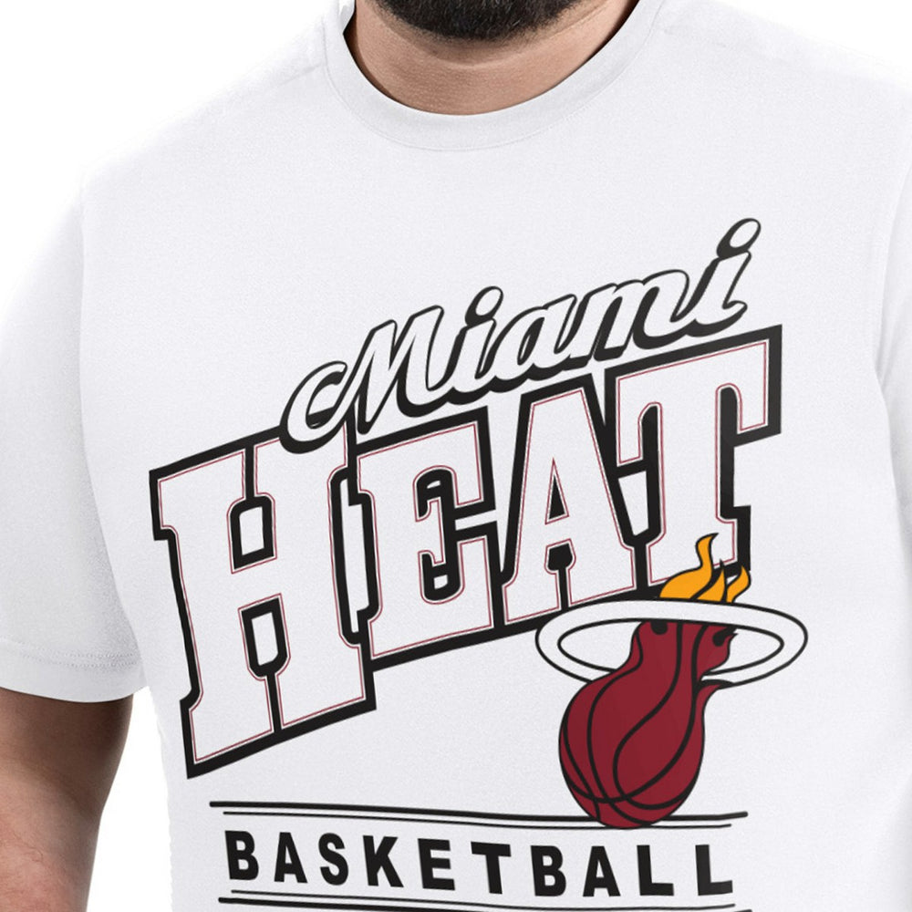 Miami Heat G-III Sports by Carl Banks Adaptive Headliner T-Shirt New