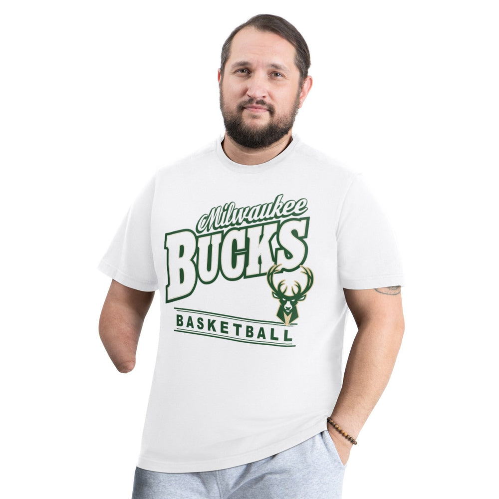 Milwaukee Bucks G-III Sports by Carl Banks Adaptive Headliner T-Shirt Discount