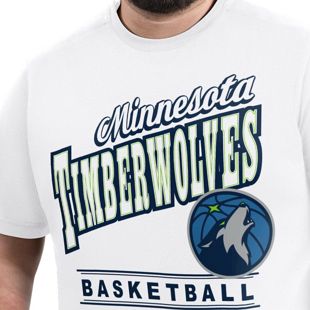 Minnesota Timberwolves G-III Sports by Carl Banks Adaptive Headliner T-Shirt New