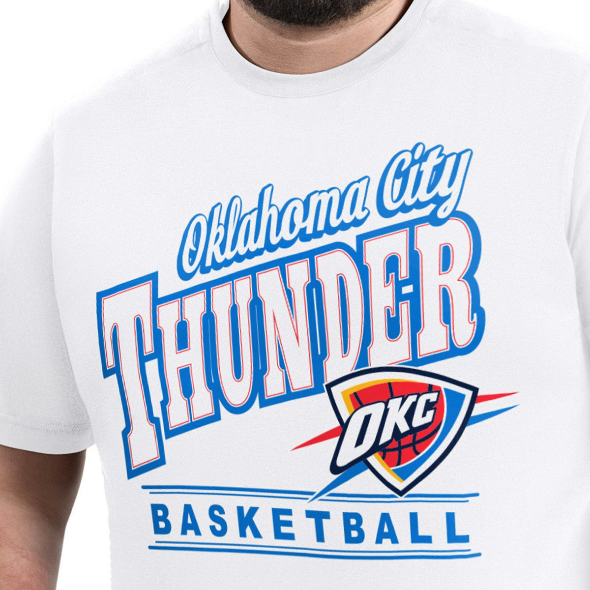 Oklahoma City Thunder G-III Sports by Carl Banks Adaptive Headliner T-Shirt Outlet