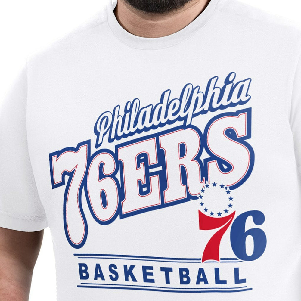 Philadelphia 76ers G-III Sports by Carl Banks Adaptive Headliner T-Shirt Discount