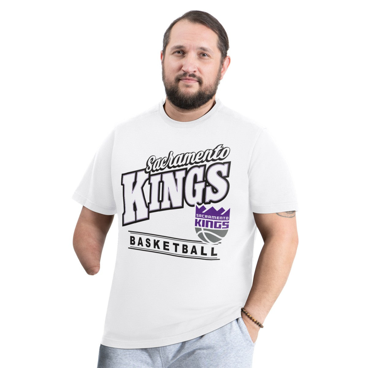 Sacramento Kings G-III Sports by Carl Banks Adaptive Headliner T-Shirt Online