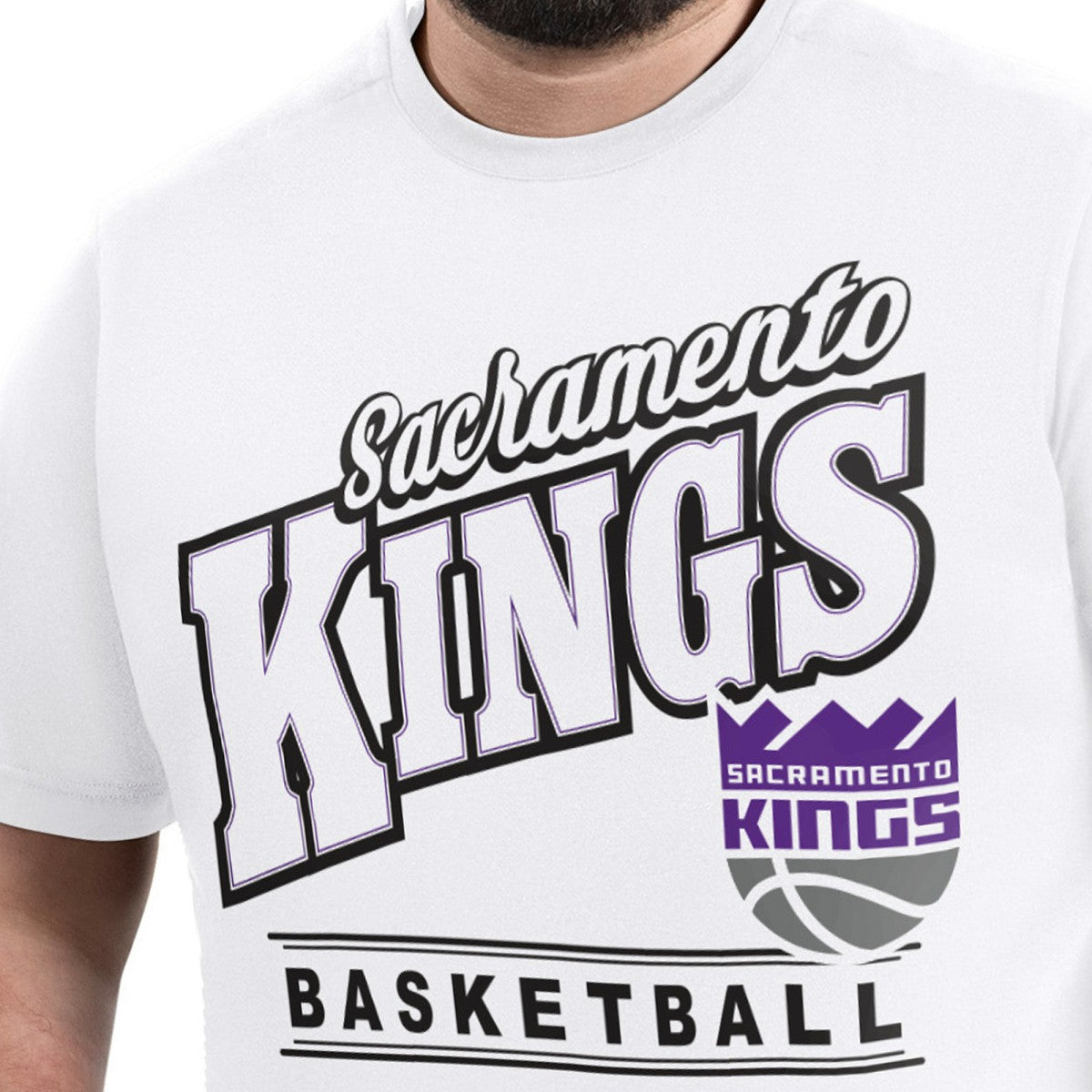 Sacramento Kings G-III Sports by Carl Banks Adaptive Headliner T-Shirt Online