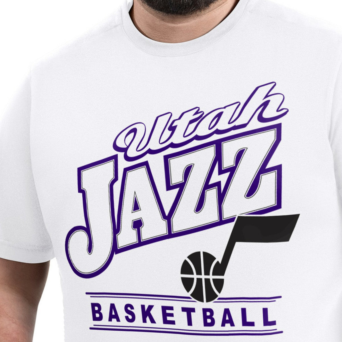 Utah Jazz G-III Sports by Carl Banks Adaptive Headliner T-Shirt Online