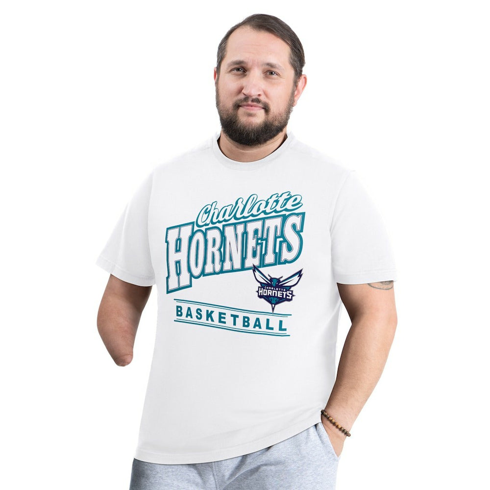 Charlotte Hornets G-III Sports by Carl Banks Adaptive Headliner T-Shirt For Sale