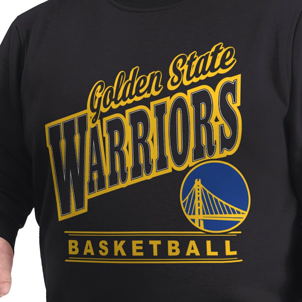 Golden State Warriors G-III Sports by Carl Banks Adaptive Headliner Fleece Crewneck Sweatshirt sale New