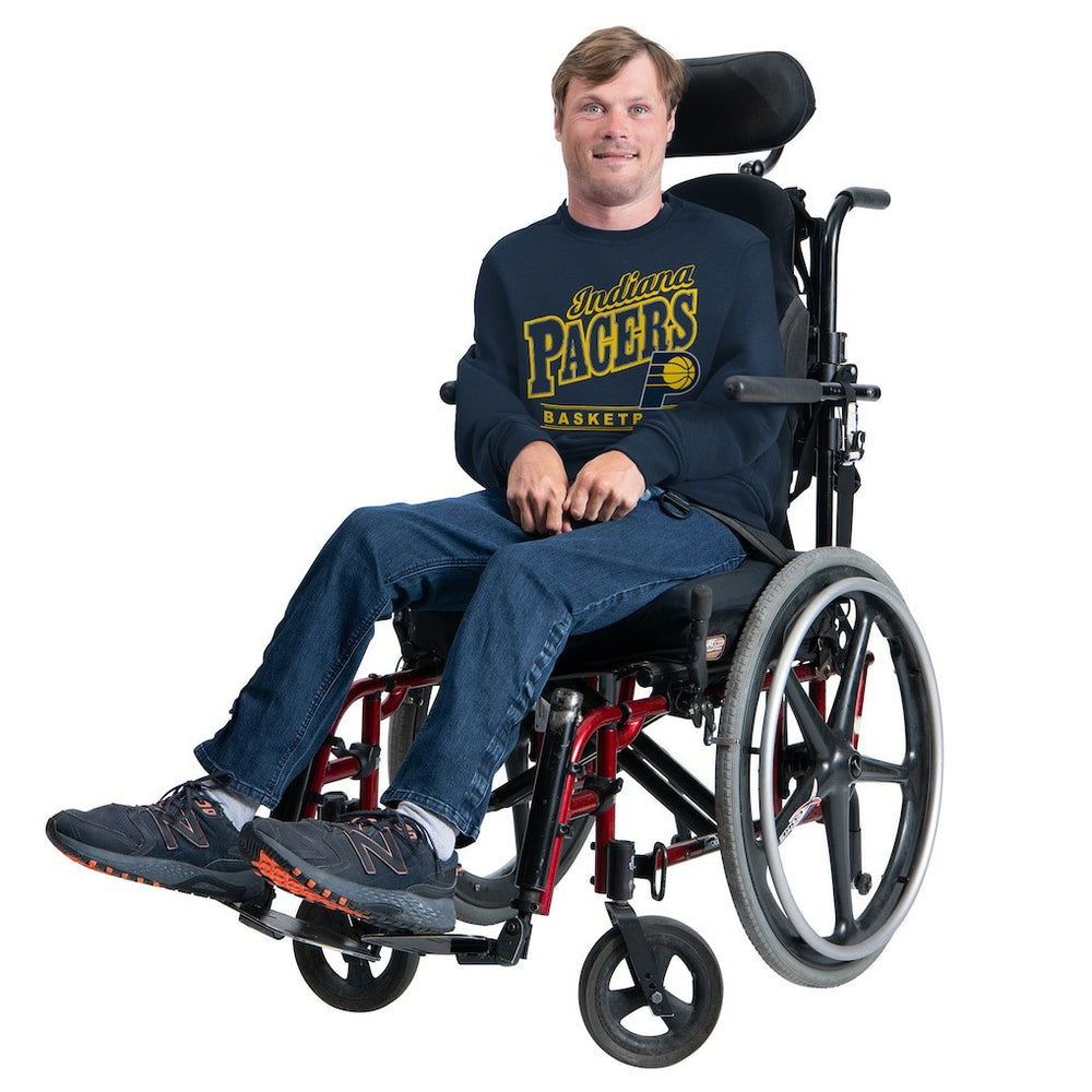 Indiana Pacers G-III Sports by Carl Banks Adaptive Headliner Fleece Crewneck Sweatshirt Online