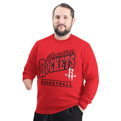 Houston Rockets G-III Sports by Carl Banks Adaptive Headliner Fleece Crewneck Sweatshirt sale Online
